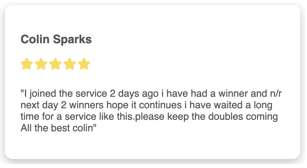 Secure Betting Winners testimonial mobile 2