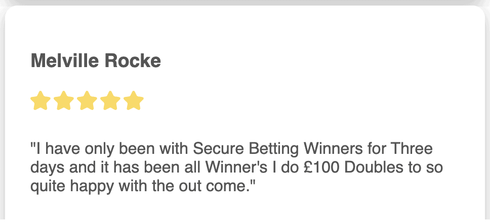 Secure Betting Winners testimonial mobile 6