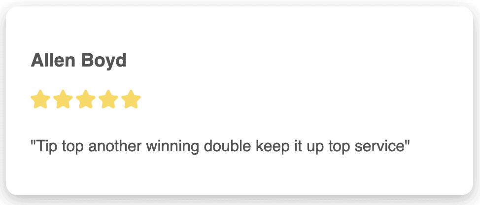 Secure Betting Winners testimonial mobile 16