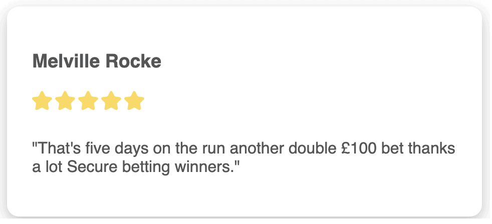 Secure Betting Winners testimonial mobile 18