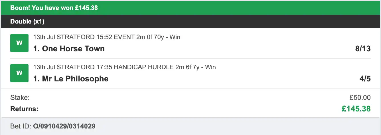 Secure Betting Winners - Winner - 2025-07-13