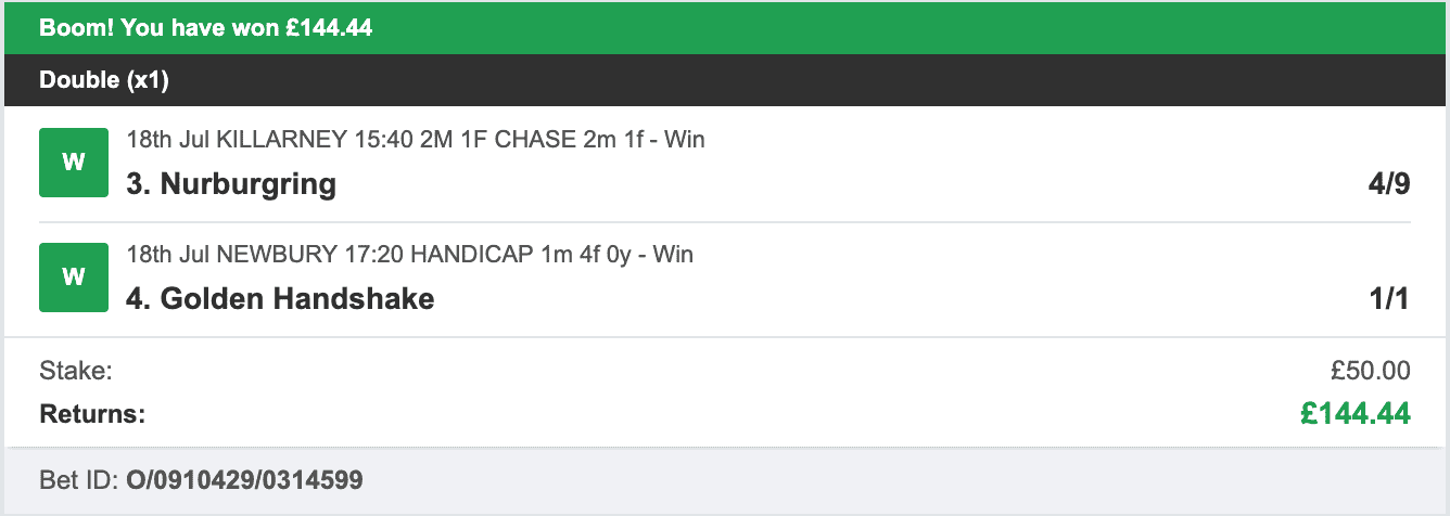 Secure Betting Winners - Winner - 2025-07-18
