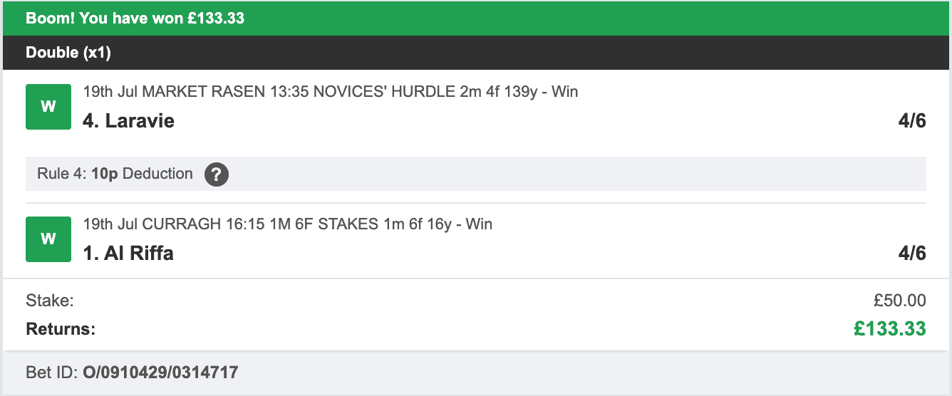 Secure Betting Winners - Winner - 2025-07-18